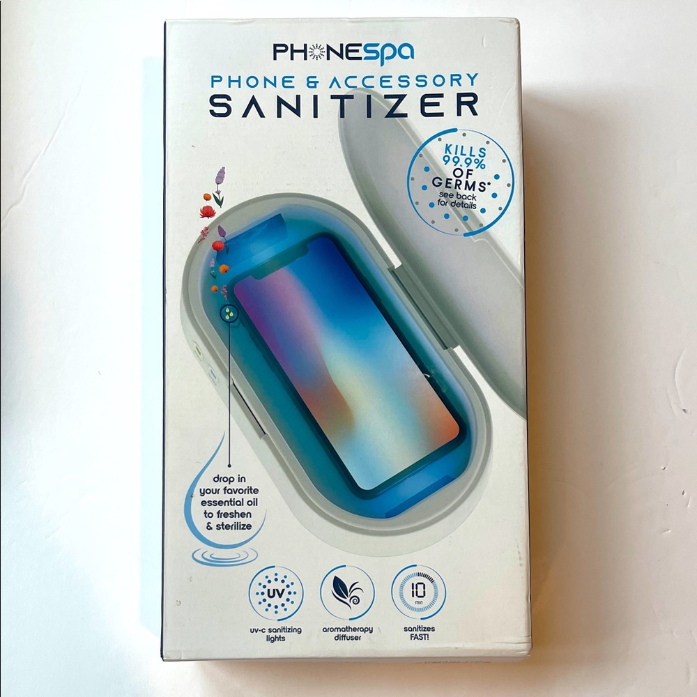 Phone Spa Phone & Accessory Sanitizer Sealed NIB